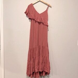 NWT Billabong| Salmon Kiss to Tell Maxi dress| Medium